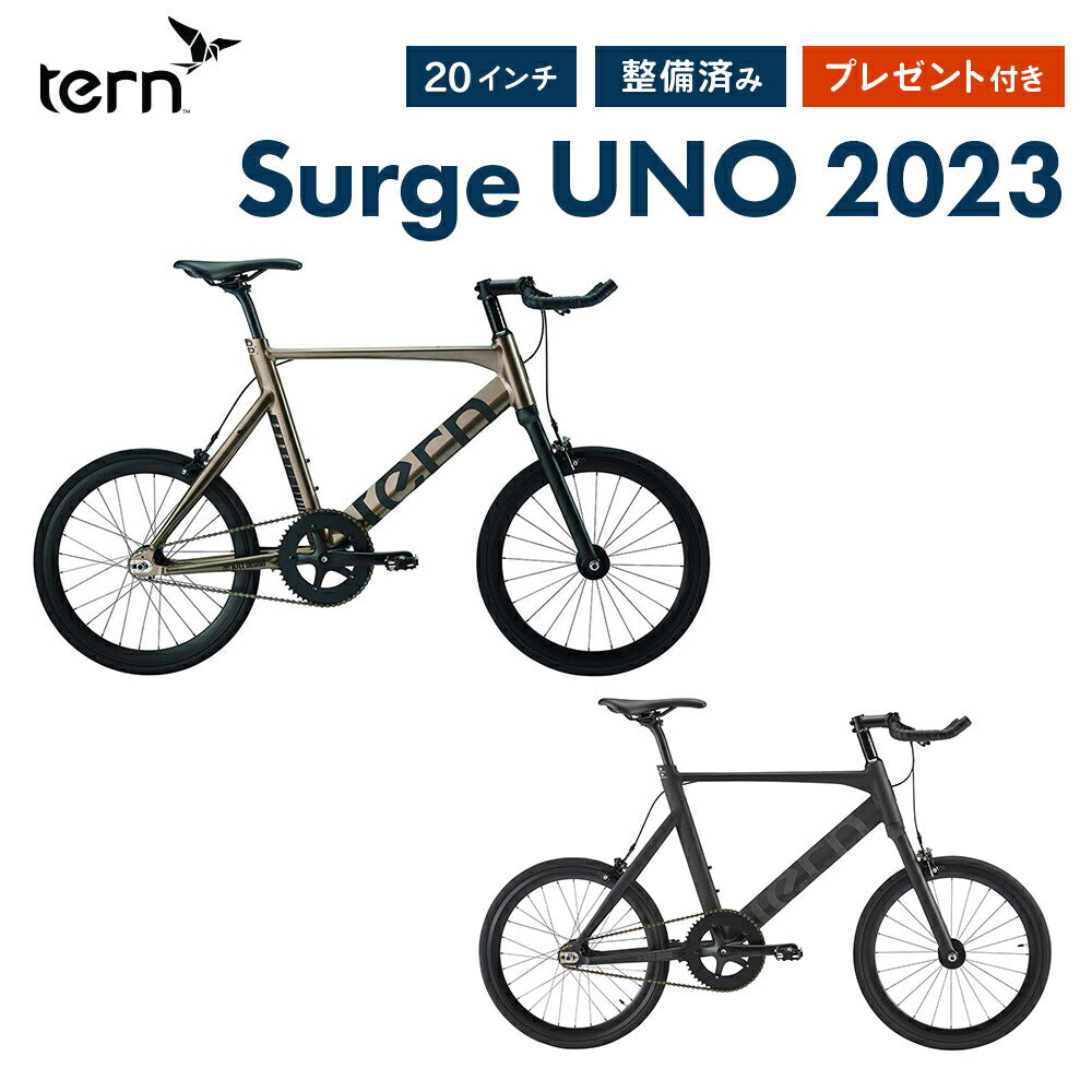 Tern MINIVELO SURGE UNO 2022 | 自転車、ゴルフ、アウトドアの