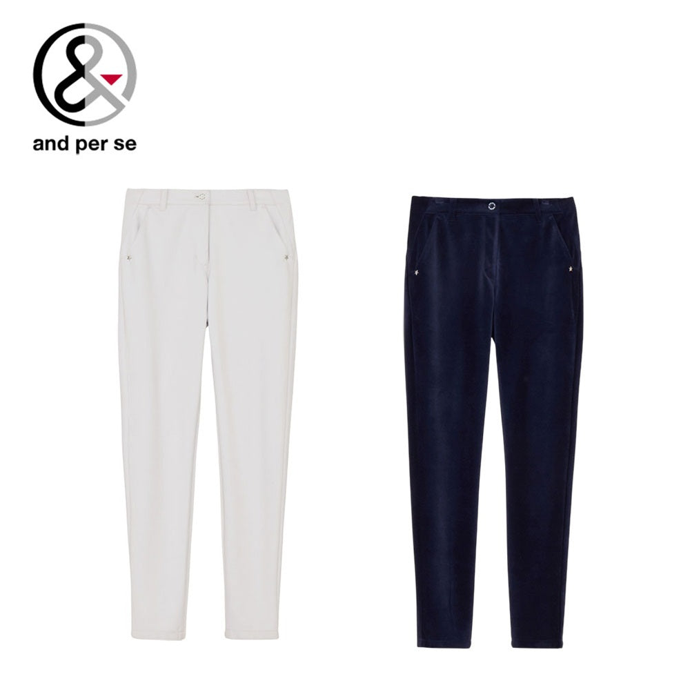 and per se ウインドシャッターコーデュロイパンツ(レディース) 25FW