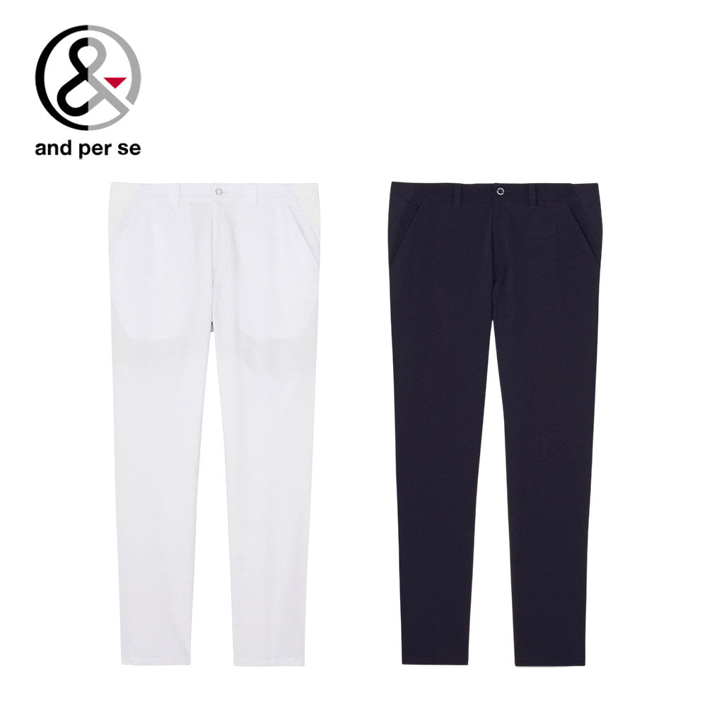 and per se スイングドライWクロスパンツ(メンズ) 25SS AMS5025E4