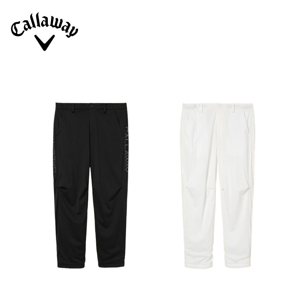 Callaway スターストレッチ パンツ ふんわり裏地付き 24FW C24226118