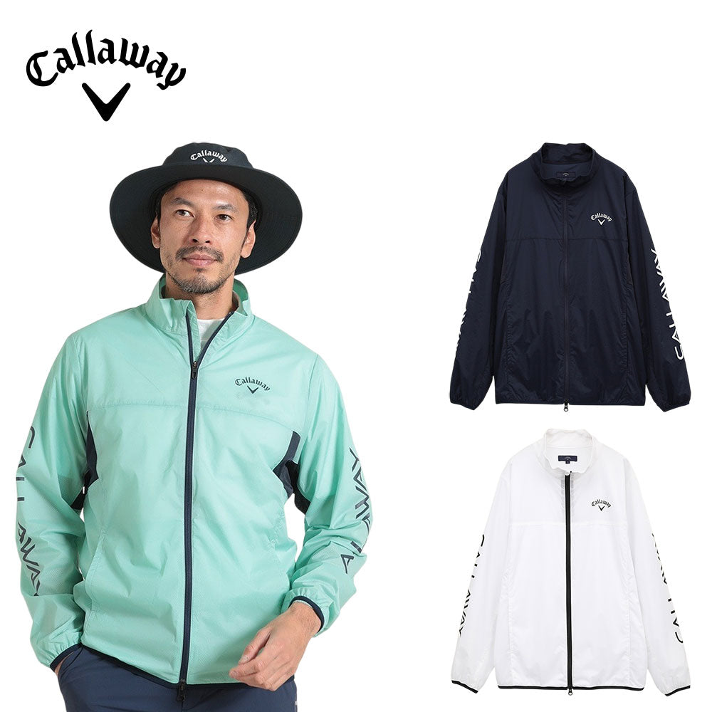 Callaway ストレッチリップストップフルジップブルゾン 25SS C25115100