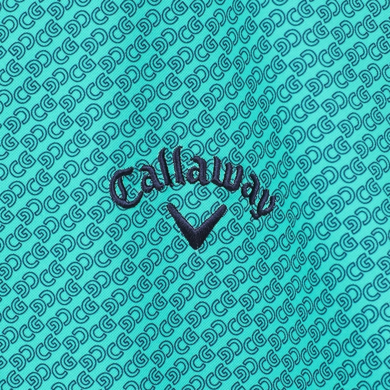 ベストスポーツ Callaway（キャロウェイ）製品。Callaway CGロゴ総柄半袖シャツ 24SS C24134111