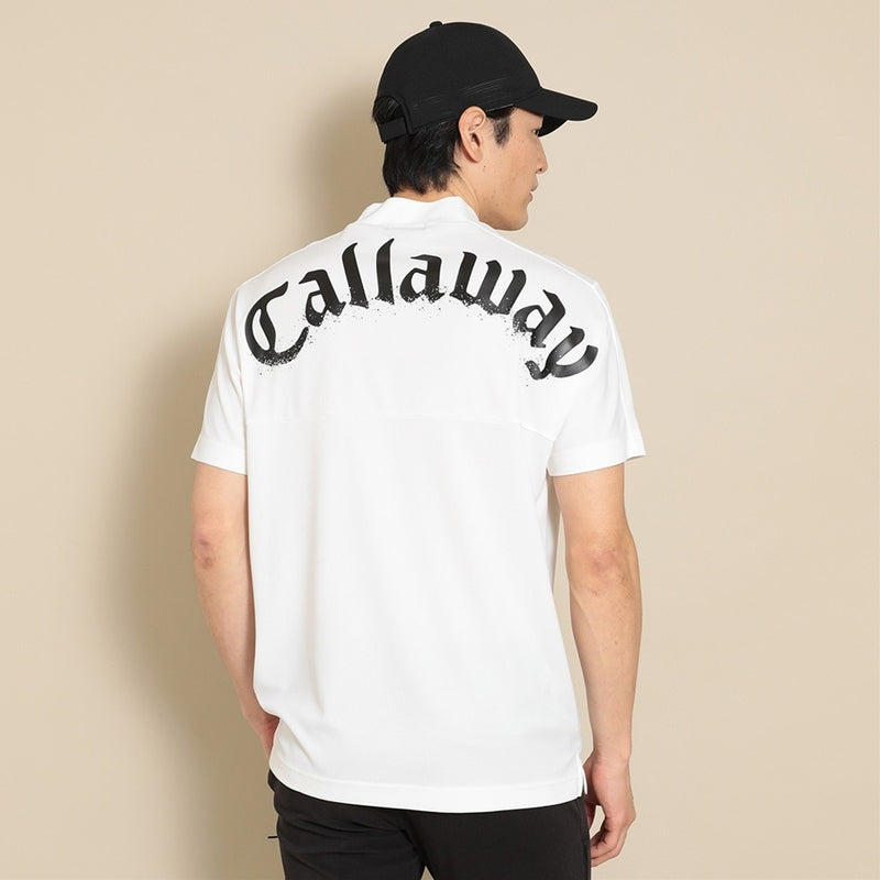 ベストスポーツ Callaway（キャロウェイ）製品。Callaway 裏クール アイレットカノコモックネックシャツ 24SS C24134126