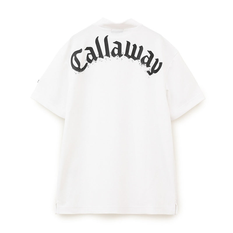 ベストスポーツ Callaway（キャロウェイ）製品。Callaway 裏クール アイレットカノコモックネックシャツ 24SS C24134126