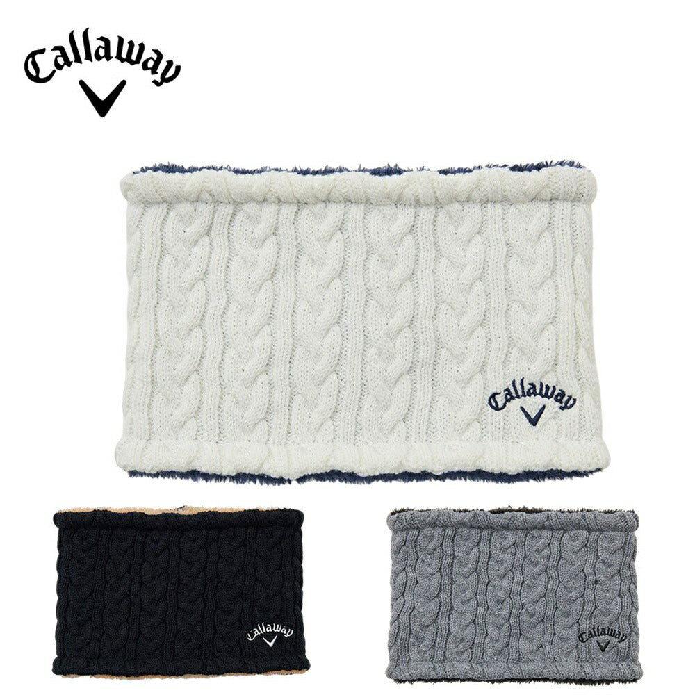 マーク＆ロナ リバーシブル配色ニットネックウォーマー ユニセックス ゴルフグッズ Callaway リバーシブルネックウォーマー 25FW 252981001010FR | 自転車