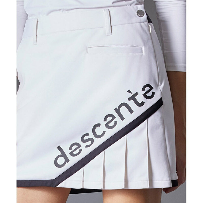 ベストスポーツ DESCENTE GOLF（デサントゴルフ）製品。DESCENTE GOLF ボンディングプリーツスカート 23FW DGWWJE09