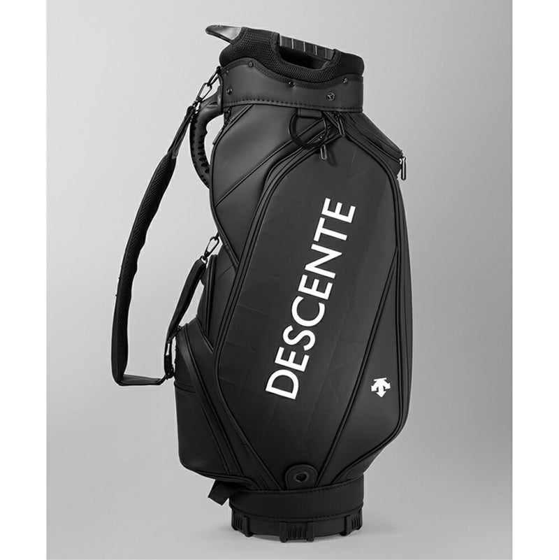 ベストスポーツ DESCENTE GOLF（デサントゴルフ）製品。DESCENTE GOLF WIMPLEデザイン キャディバッグ 24SS DQBXJJ01
