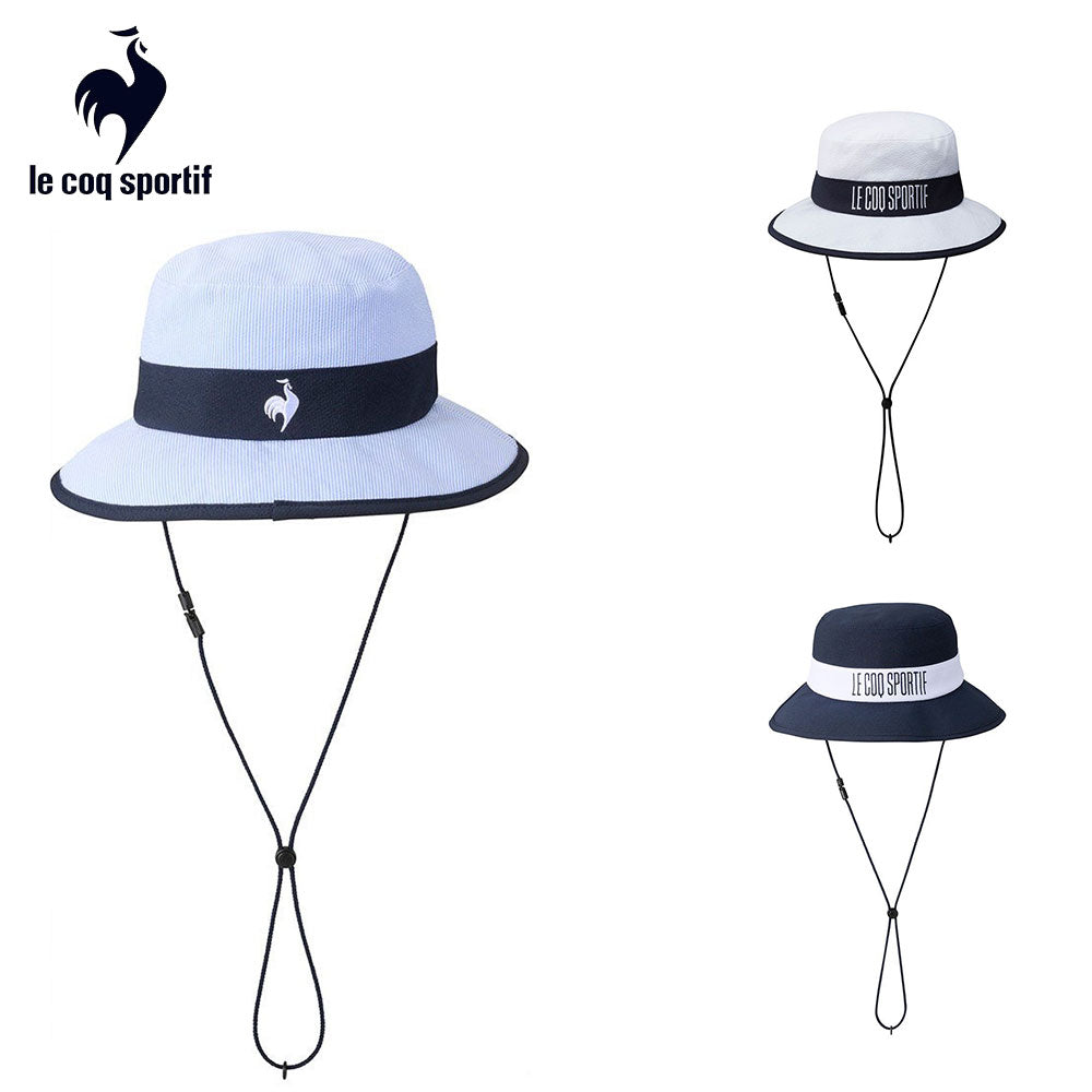 【新品未使用】Golfickersキャディハット Le coq sportif まぶガード ハット 25SS LG5SCP73L | 自転車、ゴルフ