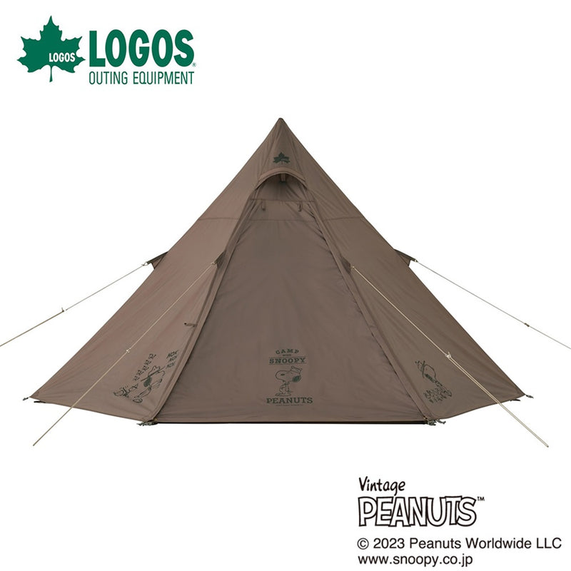 ベストスポーツ LOGOS（ロゴス）製品。LOGOS SNOOPY(Beagle Scouts 50years) ワンポールテント-BD 86001106