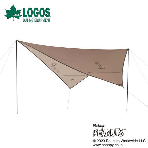 アウトドア LOGOS（ロゴス）製品。LOGOS SNOOPY(Beagle Scouts 50years) ウィングタープセット-BD 86001107