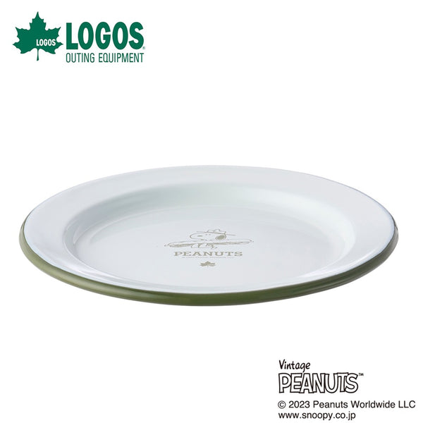 LOGOS（ロゴス） LOGOS（ロゴス）製品。LOGOS SNOOPY(Beagle Scouts 50years) ホーロースモールプレート 86001115