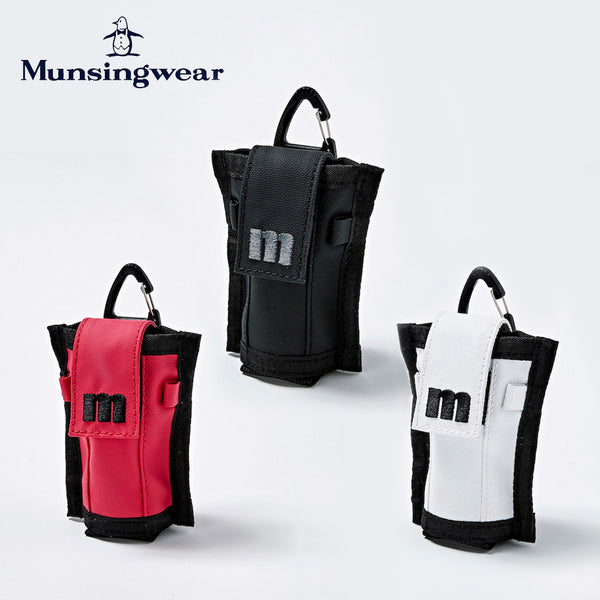ゴルフ - バッグ Munsingwear（マンシングウェア）製品。Munsingwear ENVOY ターポリン素材ボールホルダー 23FW MQAWJX65