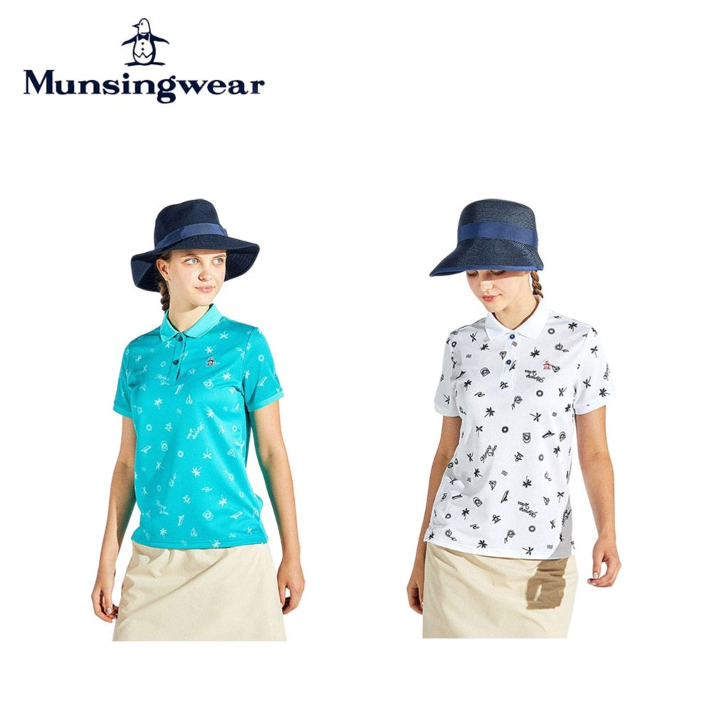 Munsingwear SEASON COLLECTION SUNSCREEN ワッフルリゾートプリント