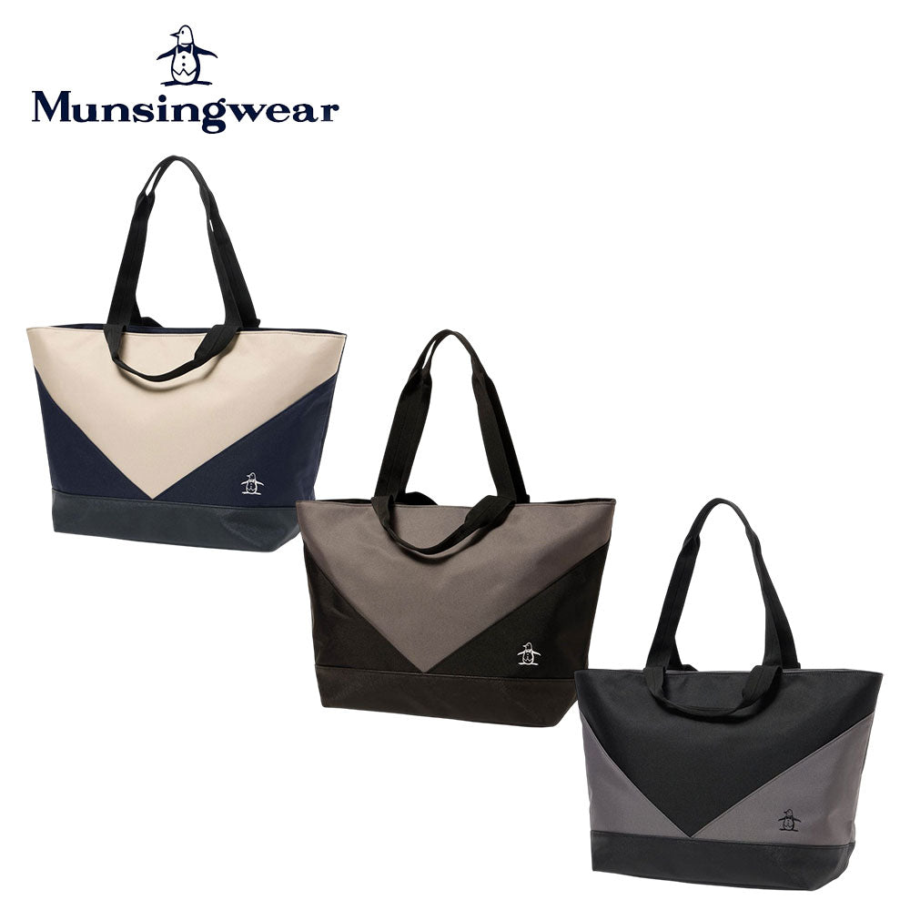 Munsingwear バイカラーダブルハンドルトートバッグ 26SS MG6STT00U