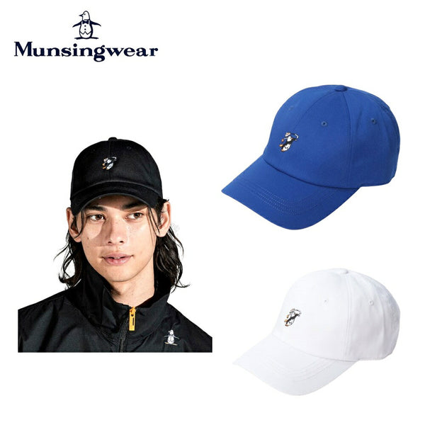 ゴルフ - ヘッドウェア Munsingwear（マンシングウェア）製品。Munsingwear ENVOY ペンギン刺しゅう ベースボールキャップ 24SS MEBXJC02