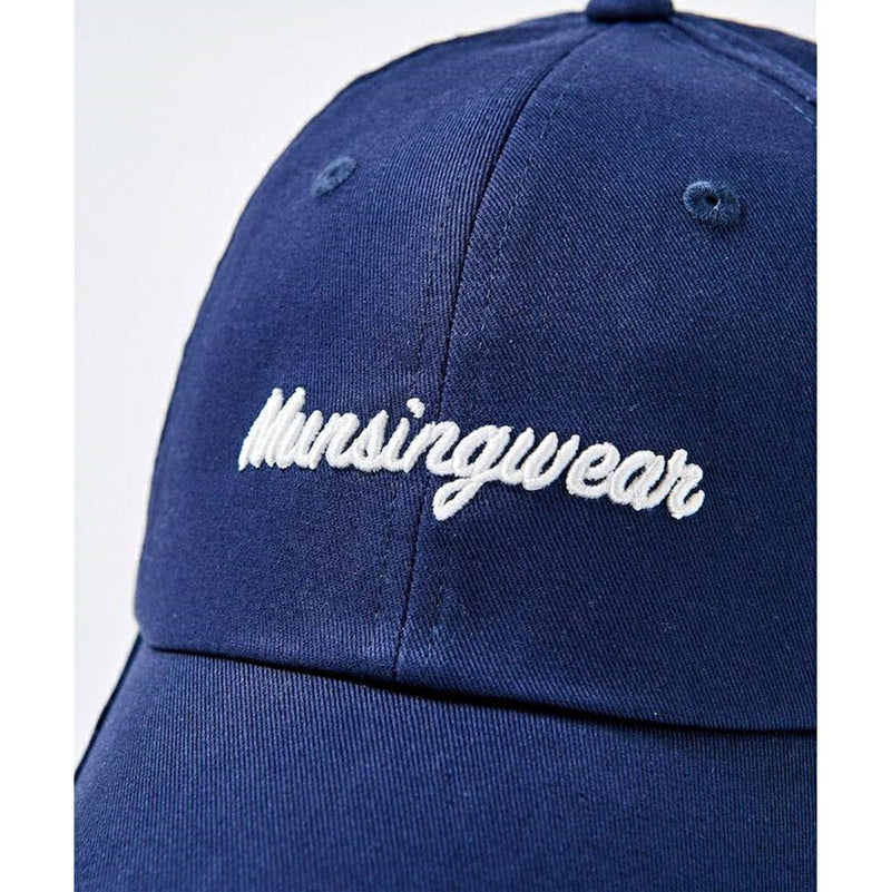 ベストスポーツ Munsingwear（マンシングウェア）製品。Munsingwear ロゴ刺しゅう イヤーカーブキャップ 24SS MGCXJC20