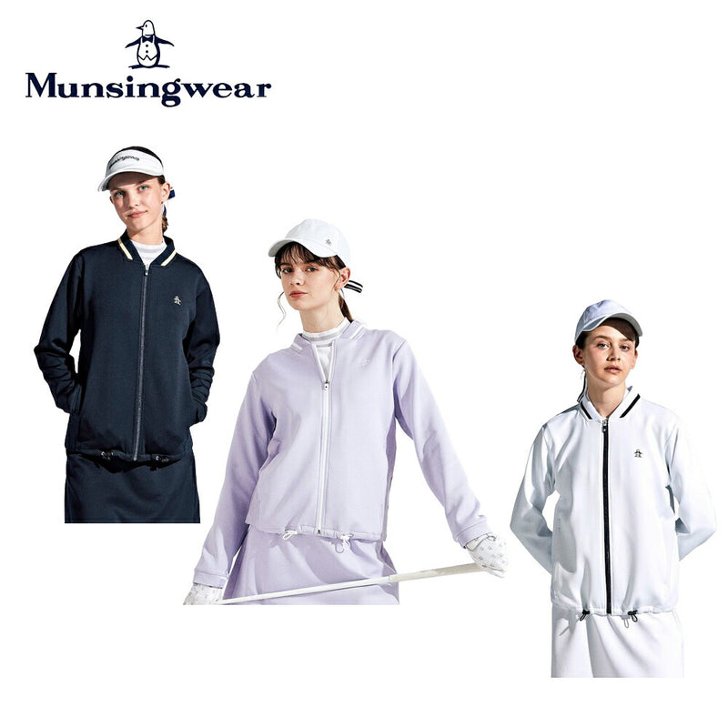 ベストスポーツ Munsingwear（マンシングウェア）製品。Munsingwear ダンボールニットポンチハイブリッドカットソー 24SS MGWXJL50