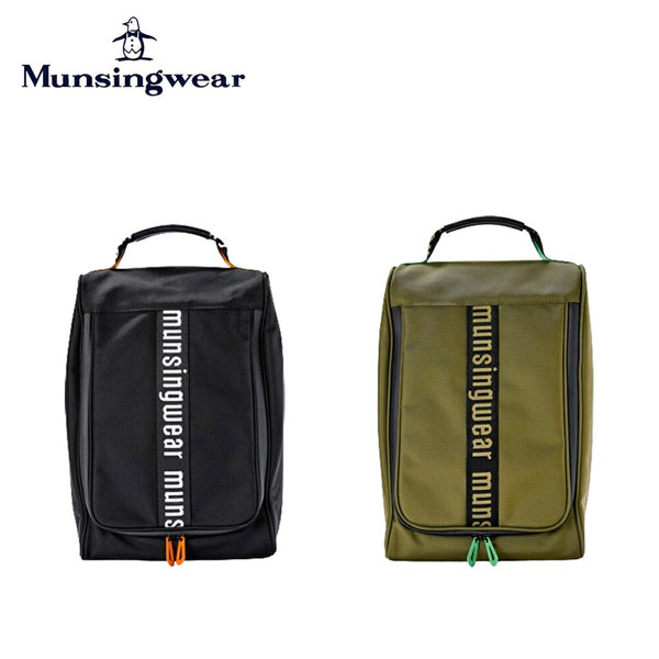 ゴルフ - バッグ Munsingwear（マンシングウェア）製品。Munsingwear ENVOY ナイロン素材シューズケース 24SS MQBXJA20