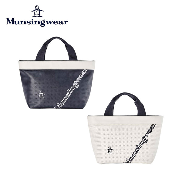 ゴルフ - バッグ Munsingwear（マンシングウェア）製品。Munsingwear 合皮素材カートバッグ 24SS MQBXJA42