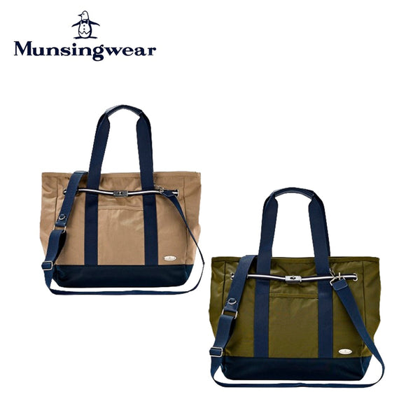 ゴルフ - バッグ Munsingwear（マンシングウェア）製品。Munsingwear ベルトデザイントートバッグ 24SS MQCXJA04