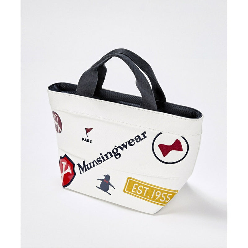ベストスポーツ Munsingwear（マンシングウェア）製品。Munsingwear ポップデザインカートバッグ 24SS MQCXJA43