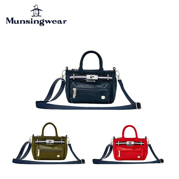 ゴルフ - バッグ Munsingwear（マンシングウェア）製品。Munsingwear ベルトデザインミニバッグ 24SS MQCXJA45