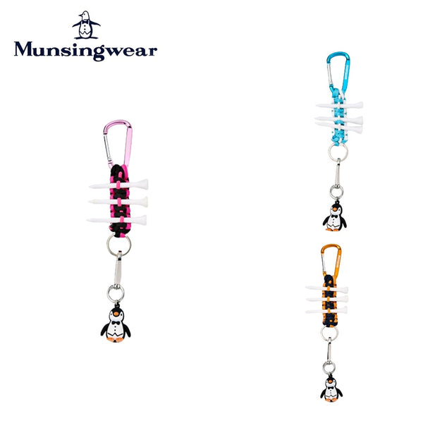ゴルフ - ラウンド用品 Munsingwear（マンシングウェア）製品。Munsingwear ENVOY ペンギンチャーム付ティーホルダー 24SS MQCXJX00