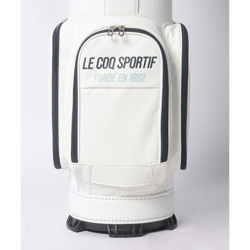 ベストスポーツ le coq sportif（ルコックスポルティフ）製品。le coq sportif ルコックゴルフ フード一体型 キャディバッグ(9型) 23FW QQBWJJ06