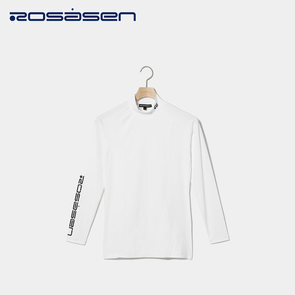 ゴルフ - ウェア Rosasen（ロサーセン）製品。Rosasen キシリトールナイロン長袖モックネック 24SS 04521312