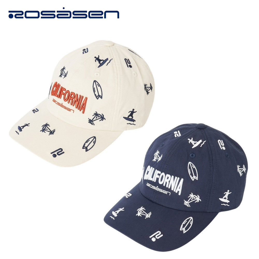 Rosasen 飛び柄キャップ 25SS 04653202 | 自転車、ゴルフ、アウトドア