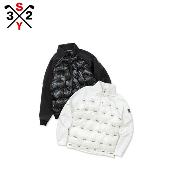 SY32 by SWEETYEARS SY32 by SWEETYEARS（エスワイサーティトゥバイスィートイヤーズ）製品。SY32 by SWEETYEARS EMB QUILT ZIP UP JK 23FW SYG-23A41