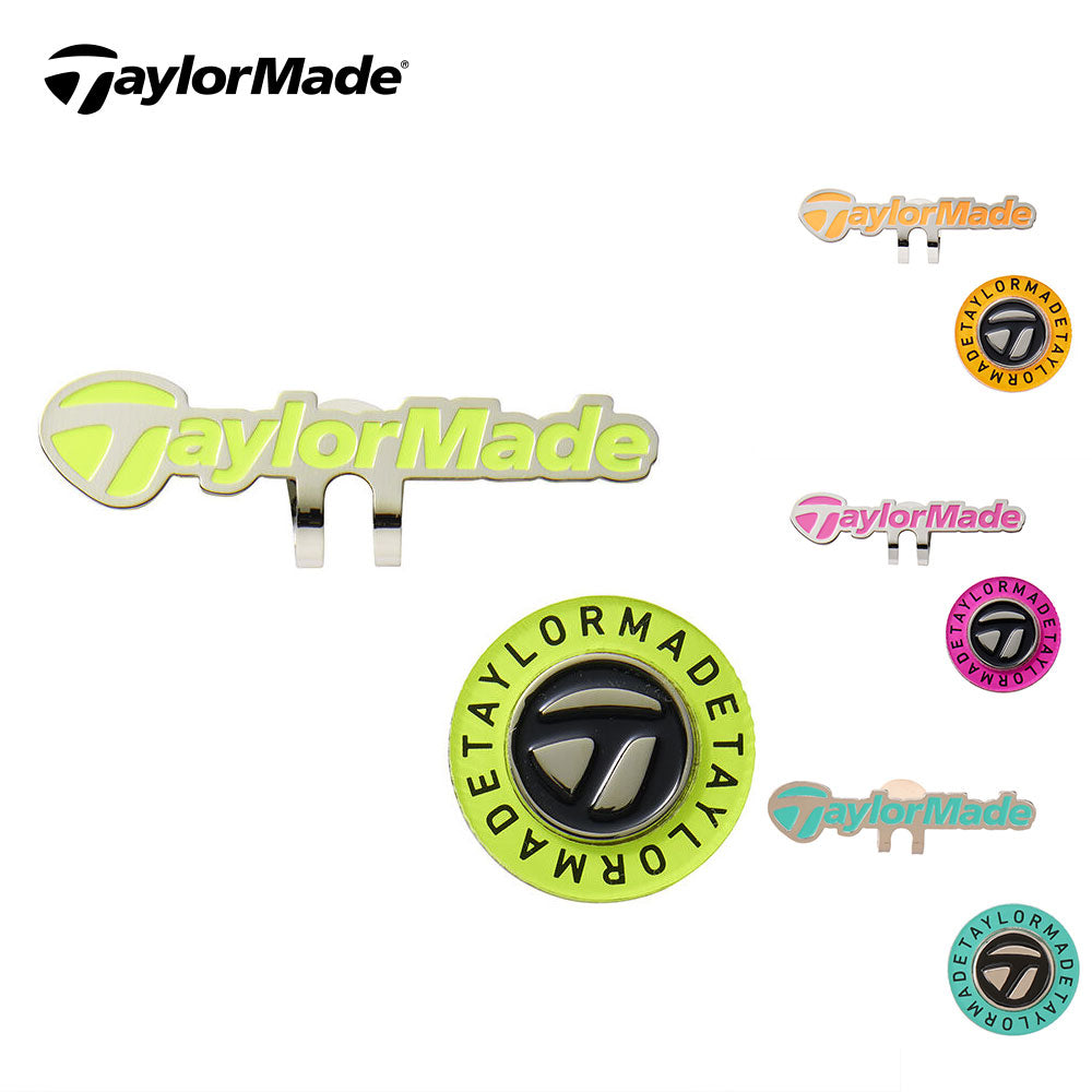 TaylorMade サークルT キャップボールマーカー 24FW TJ140 | 自転車