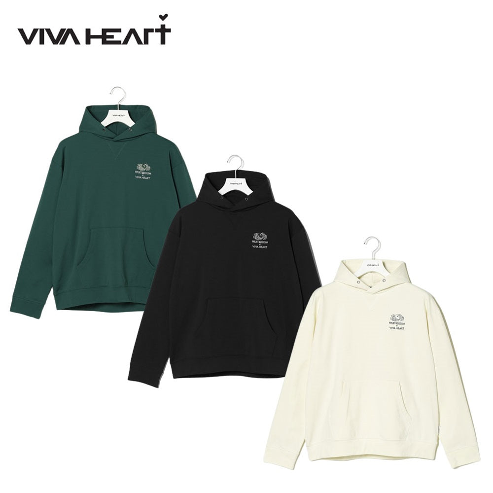 VIVA HEART FRUIT OF THE LOOMコラボ メカニカルストレッチジャージパーカー 23FW 011-39010