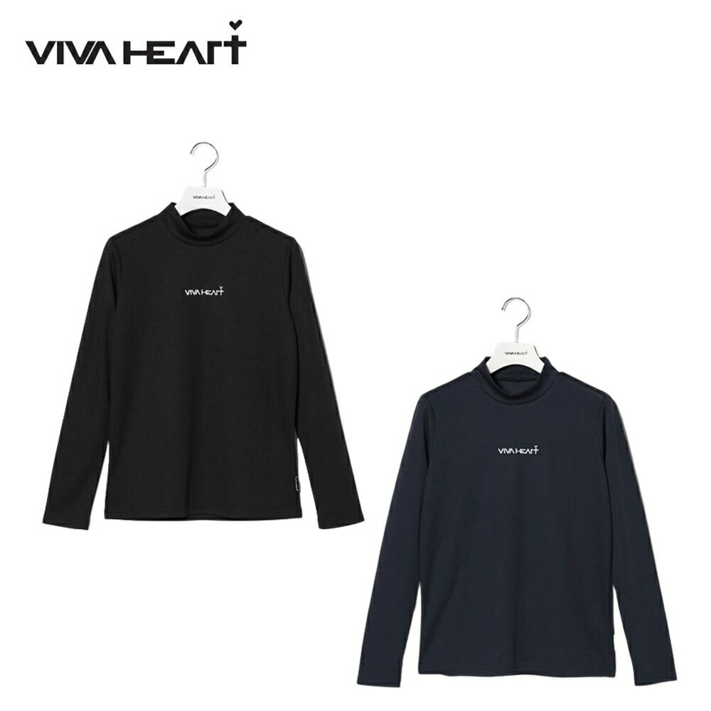 VIVA HEART/GOLF】2パックモックネックシャツ半袖/長袖-