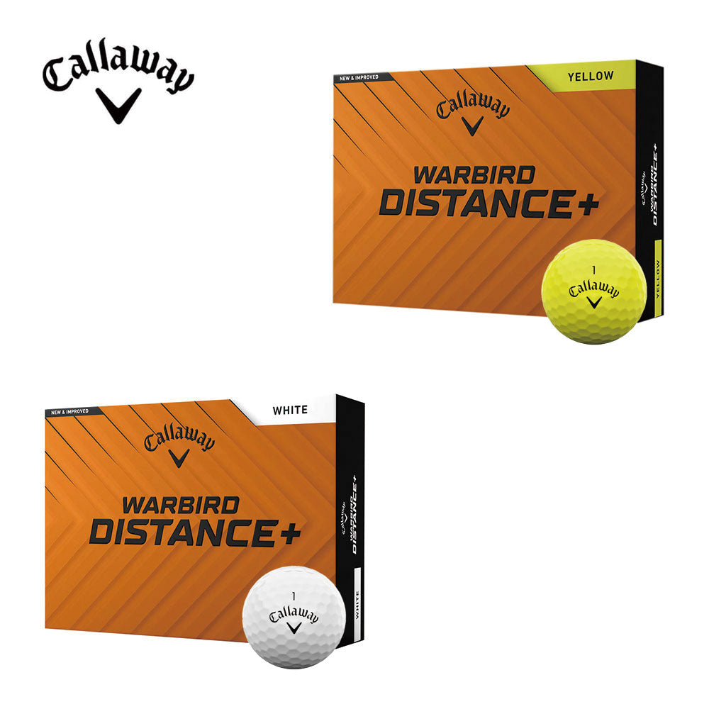 Callaway WARBIRD DISTANCE+ボール 12球入 642156212 | 自転車、ゴルフ