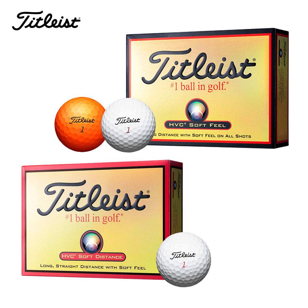 Titleist（タイトリスト） HVC SOFT FEEL 12球入 | 自転車、ゴルフ