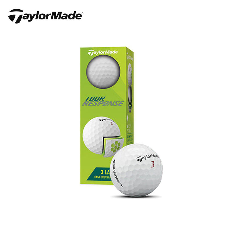 ベストスポーツ TaylorMade（テーラーメイド）製品。TaylorMade テーラーメイド ゴルフ ボール 1スリーブ 3球入り 3個入り TOUR RESPONSE ツアーレスポンス N0803401 新作 2022年モデル