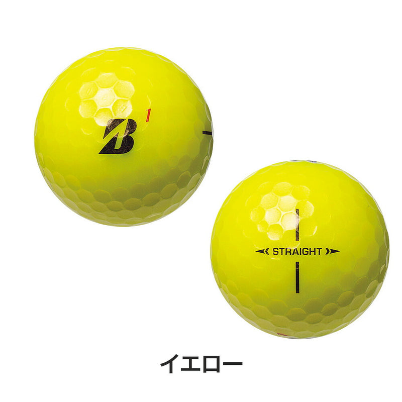ベストスポーツ BRIDGESTONE（ブリヂストン）製品。BRIDGESTONE GOLF ブリヂストンゴルフ ゴルフボール SUPER STRAIGHT 2023年モデル スーパーストレート 1ダース 12球入り 日本正規品 T1WX T1GX T1YX ホワイト パールホワイト イエロー ゴルフ ボール
