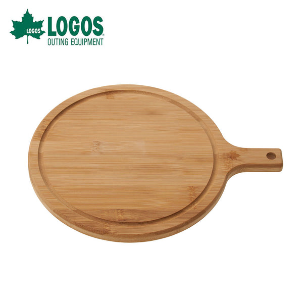 アウトドア - アウトドアキッチン LOGOS（ロゴス）製品。LOGOS Bamboo 柄付きサークルまな板 81280008