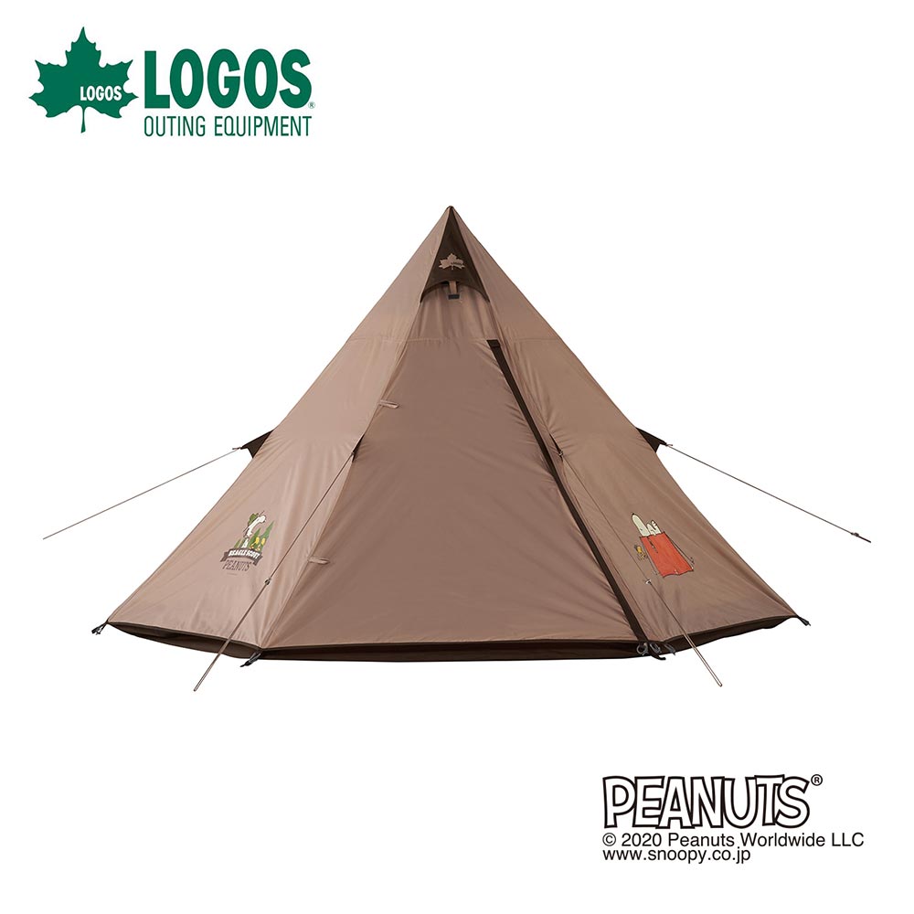 LOGOS（ロゴス） SNOOPY Tepee テント-BB 86001083 | 自転車、ゴルフ 