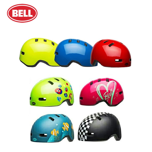 自転車アクセサリー BELL（ベル）製品。BELL ベル 子供用 自転車 ヘルメット LIL RIPPER リルリッパー 7132217 スタイル安全性 アクションフィット ノーピンチサイドバックル ベンチレーション10 7カラー