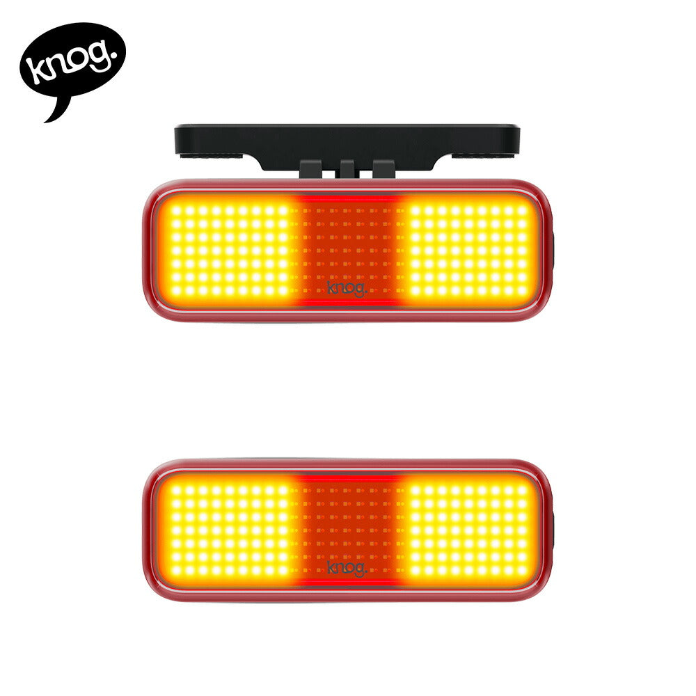 ★KNOG ノグ　BLINDER LINK ラック用　リアライト【日本正規品】 KNOG BLINDER LINK RACK MOUNT BLACK 23SS 54-3556841002 | 自転車