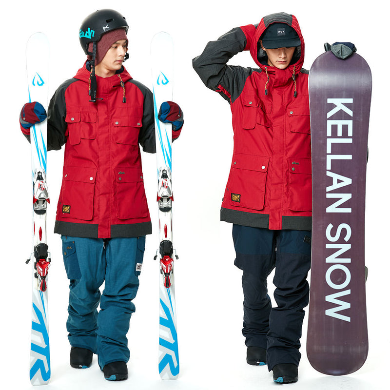 ベストスポーツ KELLAN（ケラン）製品。スノボ ウェア 9103 スノーボードウェア スキーウェア メンズ レディース ケラン チェイス ジャケット 単体 大きいサイズ 男女兼用 耐水圧 KELLAN 2点以上でクーポン有