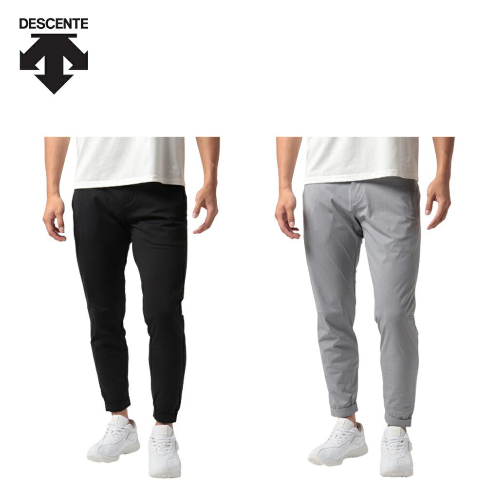 DESCENTE - デサント ATHLETIC パンツ ジョガーパンツ スリム M 杢 ダークグレー デサント ATHLETIC パンツ ジョガーパンツ スリム M 杢 ダークグレー