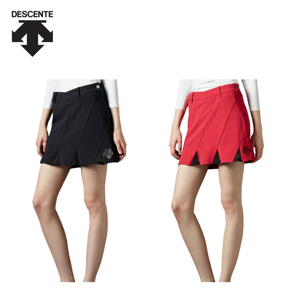 DESCENTE（デサント） LUXE ハイテンショントリコット フレアスカート ...