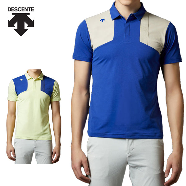 ゴルフ - ウェア DESCENTE（デサント） ドライストレッチ切り替えシャツ 22SS DGMTJA09