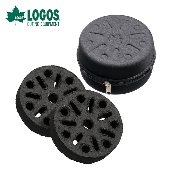 ライフスタイル LOGOS（ロゴス）製品。LOGOS ロゴス アウトドア 燃料 エコココロゴス ECOCOCOケース L2 ラウンドストーブ2pcs 83100130