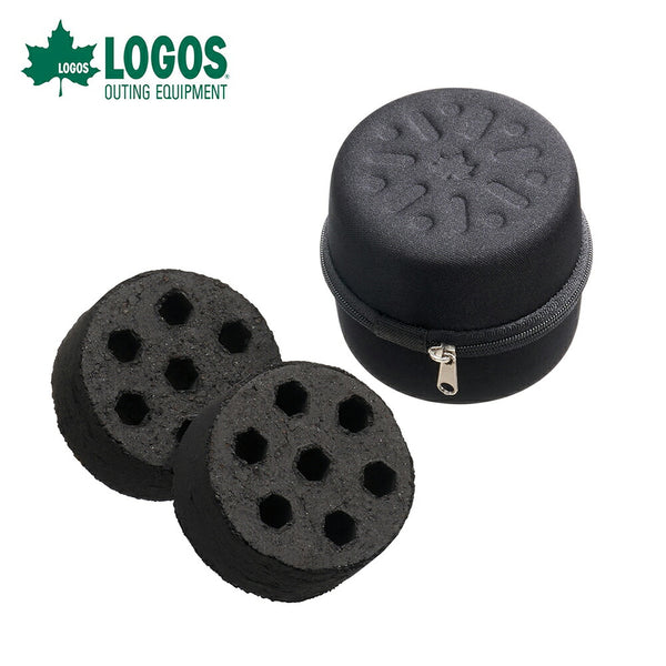 アウトドア - バーベキュー・たき火・燻製 LOGOS（ロゴス）製品。LOGOS ロゴス アウトドア 燃料 エコココロゴスECOCOCOケース M2 ミニラウンドストーブ2pcs 83100132