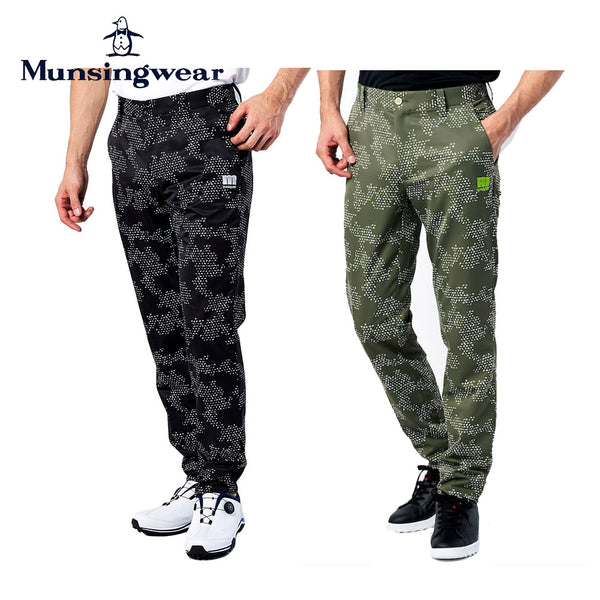ゴルフ - ウェア Munsingwear（マンシングウェア）製品。Munsingwear HEAT NAVI ストレッチカモフラ柄パンツ 21FW MEMSJD07