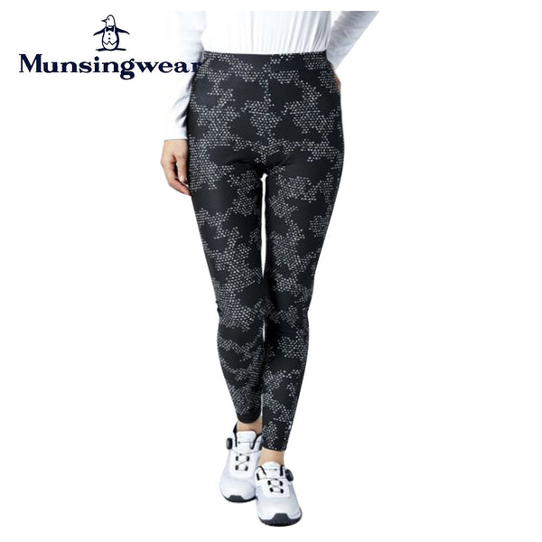 Munsingwear（マンシングウェア） Munsingwear（マンシングウェア）製品。Munsingwear 防風カモフラプリント10分丈レギンス 21FW MEWSJM51